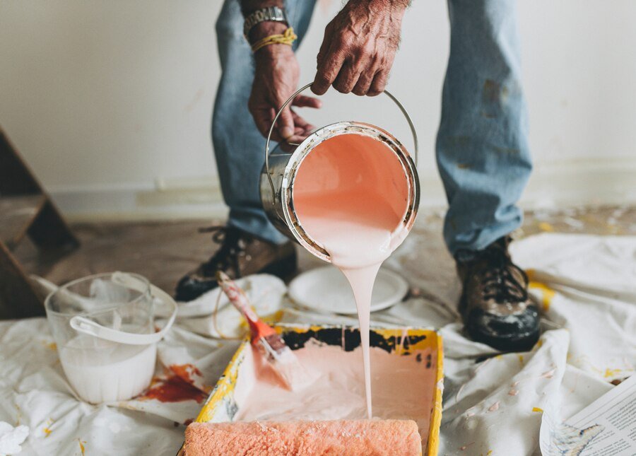 painting walls pink 53876 63286